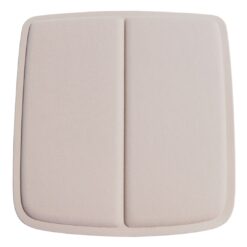 square chair cushion in beige (copy)