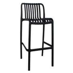 Tall Tuscan Stool in Black