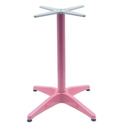 Roma Aluminium Table Base in Blush Pink
