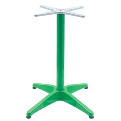 Roma Aluminium Table Base in Mint Green