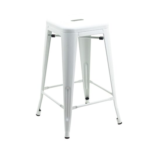 Medium Replica Tolix Stool in Matte White