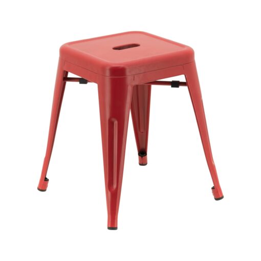 Small Replica Tolix Stool in Matte Red