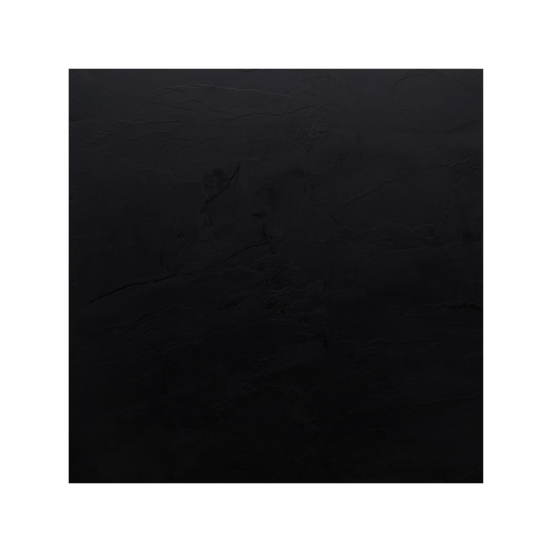 Black Square 700mm with Moon Finish Compact Table Top
