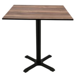 indian shesman compact table top with black maxwell base