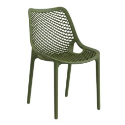 envy chair in olive green