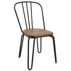 Hairpin Chair in Light Timber