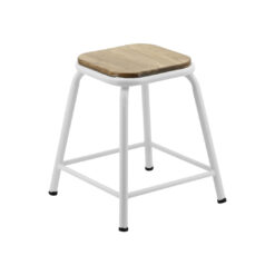 helen stool small white he wh 46 x1