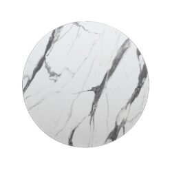 Juliet Marble Round 600mm Compact Table Top