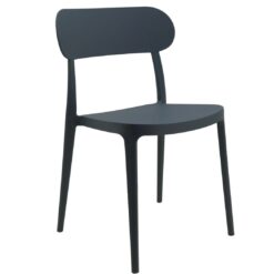 luna chair in charcoal