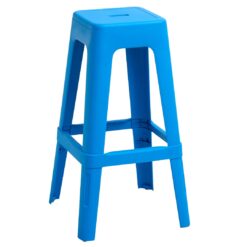 tall polypropylene replica tolix stool in black (pre order) (copy)