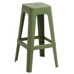 tall polypropylene replica tolix stool in blue (pre order)