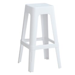 tall polypropylene replica tolix stool in blue (pre order) (copy)