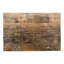 Recycled Blackbutt 800 x 1200mm Melamine Table Top (pattern varies)
