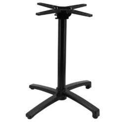 sophie aluminium foldable table base in black