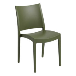 specta chair in olive green