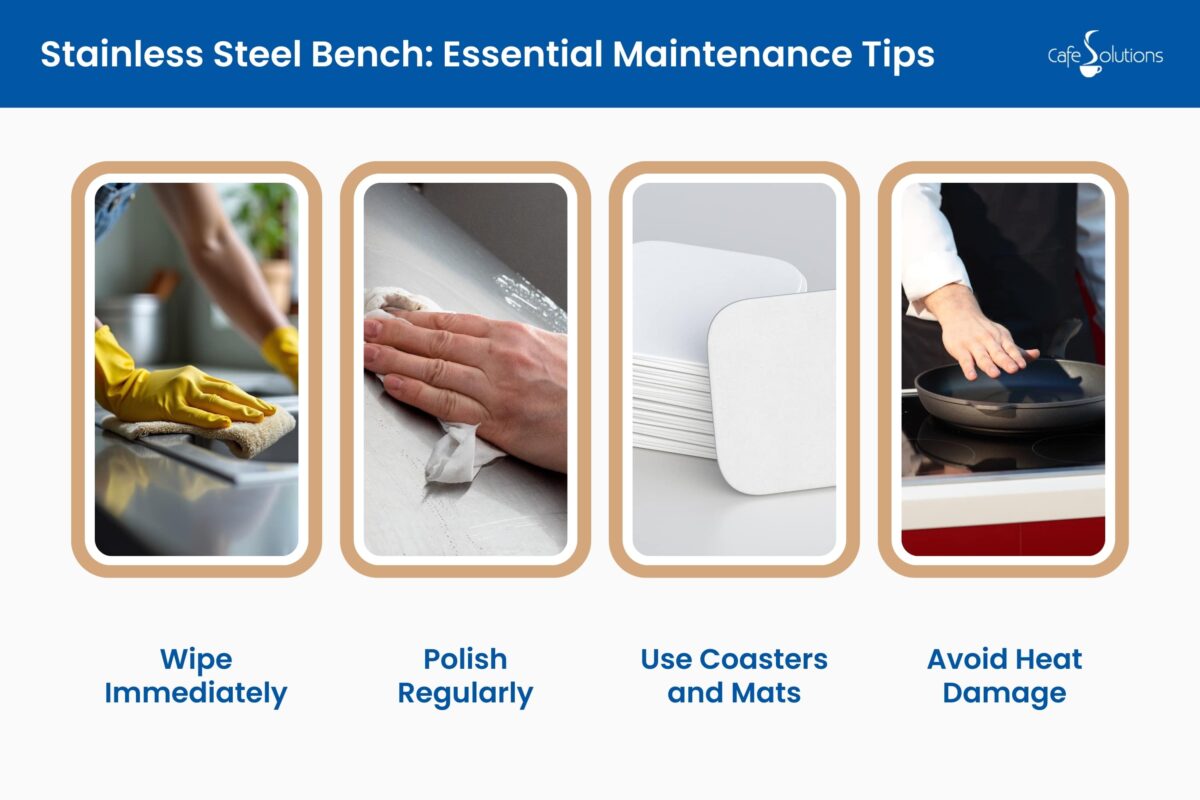 stainless steel bench essential maintenance tips