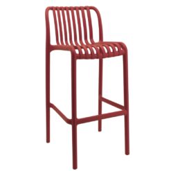 tall tuscan stool in midnight blue