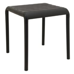 large terrace coffee table in black