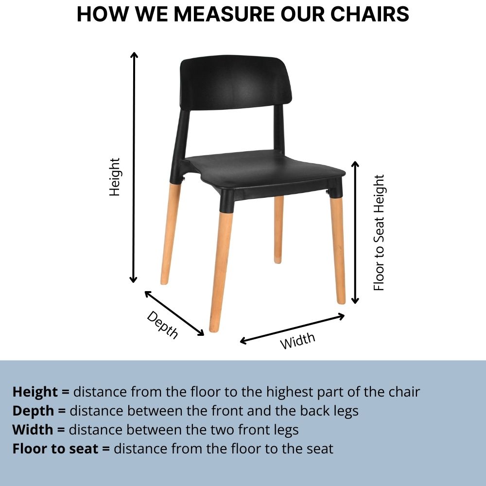 teriyaki chair in black