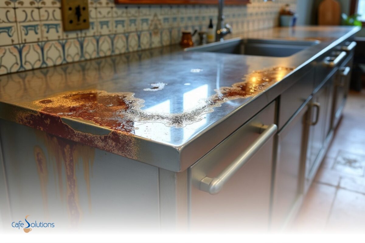 the consequences of not cleaning your stainless steel benchtop