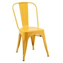 replica tolix chair in matte yellow