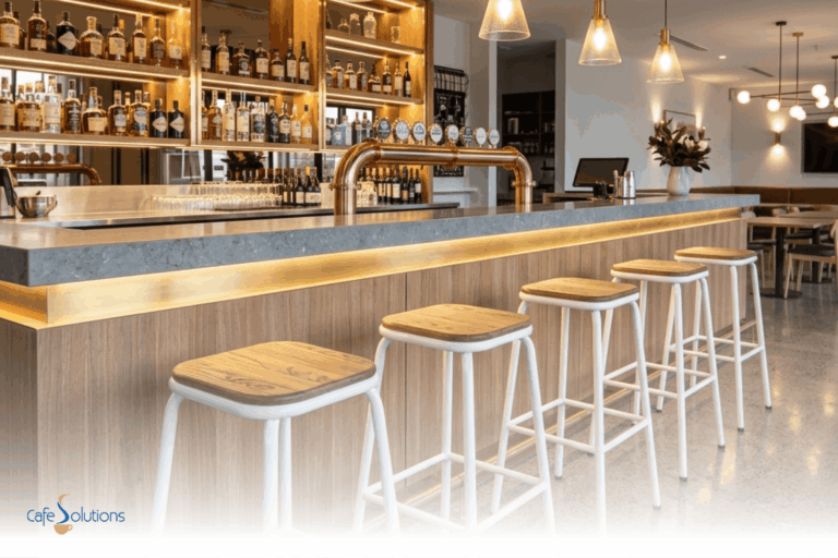 types of commercial bar stools