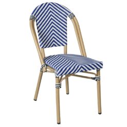 v pattern blue & white pa blu lv view1